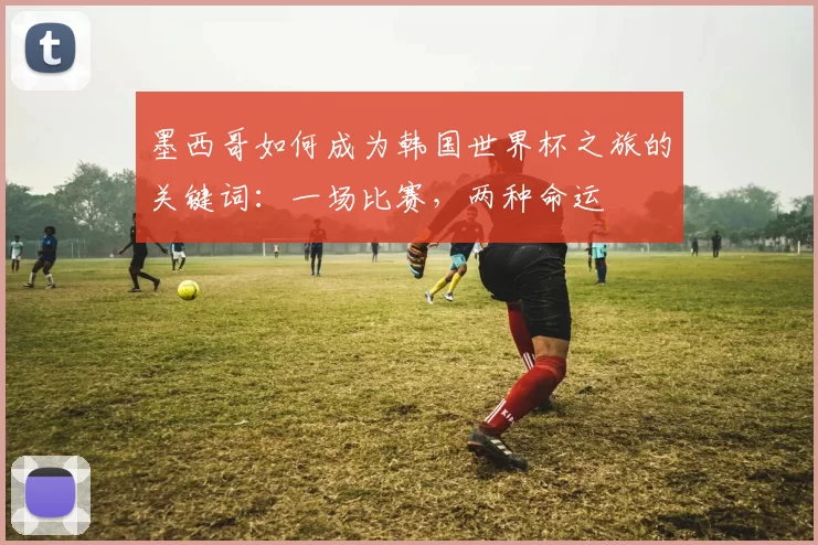 墨西哥如何成为韩国世界杯之旅的关键词：一场比赛，两种命运
