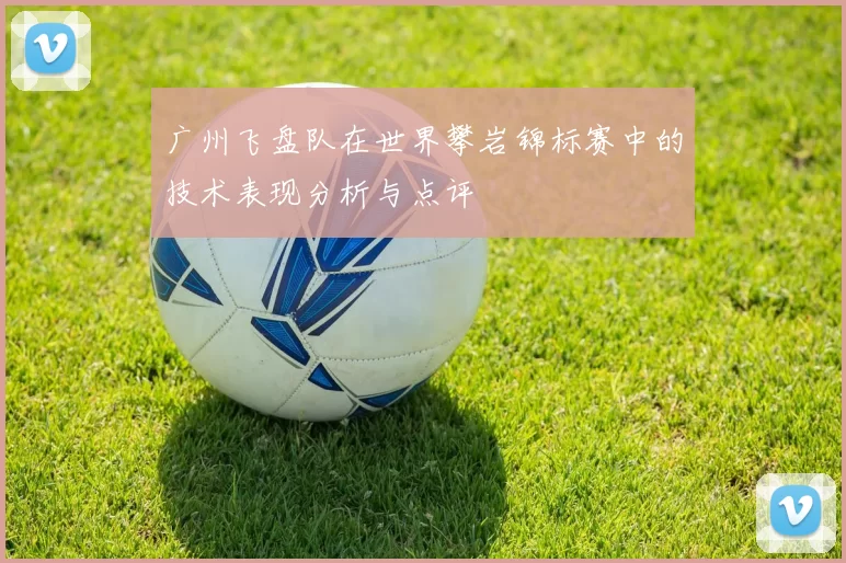 广州飞盘队在世界攀岩锦标赛中的技术表现分析与点评